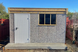 timber knight shed